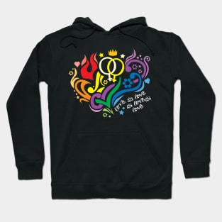 Love Is Love is Love Hoodie